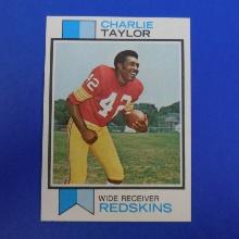 1973 TOPPS FOOTBALL #236 CHARLEY TAYLOR WASHINGTON REDSKINS NICE EYE APPEAL