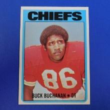 1972 TOPPS FOOTBALL #204 BUCK BUCHANAN KANSAS CITY CHIEFS NICELY CENTERED SHARP