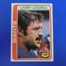 1978 TOPPS FOOTBALL #25 LARRY CSONKA NEW YORK GIANTS PACK FRESH SHARP