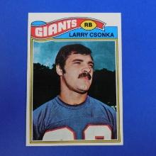 1977 TOPPS FOOTBALL #505 LARRY CSONKA NEW YORK GIANTS VERY NICE EYE APPEAL