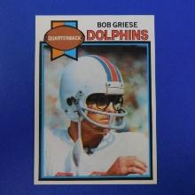 1979 TOPPS FOOTBALL #440 BOB GRIESE MIAMI DOLPHINS SHARP