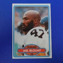 1980 TOPPS FOOTBALL #155 MEL BLOUNT PITTSBURGH STEELERS SHARP