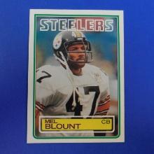 1983 TOPPS FOOTBALL #357 MEL BLOUNT PITTSBURGH STEELERS PACK FRESH SHARP