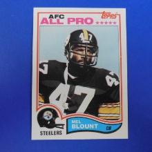 1982 TOPPS FOOTBALL #203 MEL BLOUNT PITTSBURGH STEELERS PACK FRESH SHARP