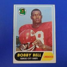 1968 TOPPS FOOTBALL #93 BOBBY BELL KANSAS CITY CHIEFS VERY NICE