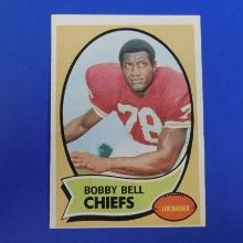 1970 TOPPS FOOTBALL #154 BOBBY BELL KANSAS CITY CHIEFS PACK FRESH SHARP