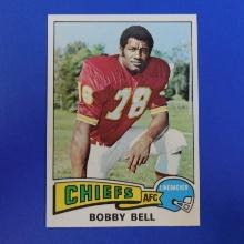 1975 TOPPS FOOTBALL #281 BOBBY BELL KANSAS CITY CHIEFS VERY NICE