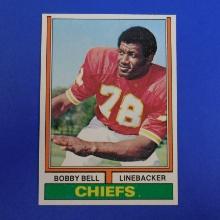 1974 TOPPS FOOTBALL #59 BOBBY BELL KANSAS CITY CHIEFS VERY NICE SHARP