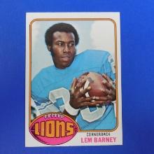 1976 TOPPS FOOTBALL #43 LEM BARNEY DETROIT LIONS PACK FRESH