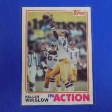 1982 TOPPS FOOTBALL #242 KELLEN WINSLOW SAN DIEGO CHARGERS SHARP