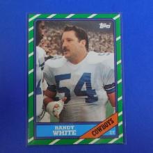 1986 TOPPS FOOTBALL #133 RANDY WHITE DALLAS COWBOYS SHARP