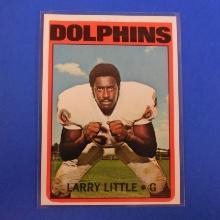 1972 TOPPS FOOTBALL #240 LARRY LITTLE ROOKIE CARD PACK FRESH SHARP