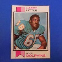 1973 TOPPS FOOTBALL #440 LARRY LITTLE MIAMI DOLPHINS PACK FRESH SHARP