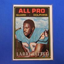 1974 TOPPS FOOTBALL #123 LARRY LITTLE MIAMI DOLPHINS ALL PRO SHARP