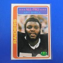 1978 TOPPS FOOTBALL #460 ART SHELL OAKLAND RAIDERS SHARP