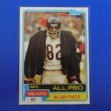 1981 TOPPS FOOTBALL #160 ALAN PAGE CHICAGO BEARS SHARP