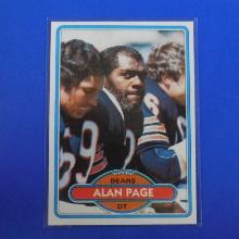 1980 TOPPS FOOTBALL #205 ALAN PAGE CHICAGO BEARS SHARP