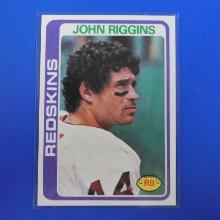 1978 TOPPS FOOTBALL #215 JOHN RIGGINS WASHINGTON REDSKINS SHARP