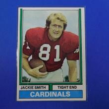 1974 TOPPS FOOTBALL #485 JACKIE SMITH ST LOUIS CARDINALS SHARP