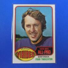 1976 TOPPS FOOTBALL #500 FRAN TARKENTON MINNESOTA VIKINGS PACK FRESH SHARP