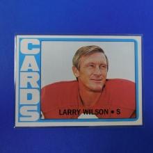 1972 TOPPS FOOTBALL #205 LARRY WILSON ST LOUIS CARDINALS VERY NICE SHARP