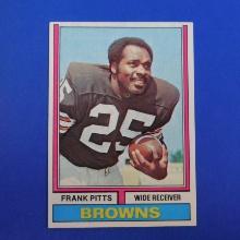 1974 TOPPS FOOTBALL #11 FRANK PITTS BROWNS