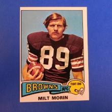 1975 TOPPS FOOTBALL #374 MILT MORIN CLEVELAND BROWNS