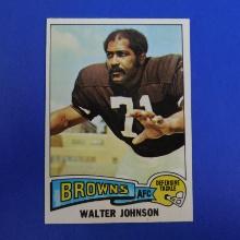 1975 TOPPS FOOTBALL #463 WALTER JOHNSON CLEVELAND BROWNS