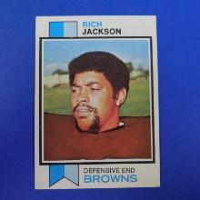 1973 TOPPS FOOTBALL #129 RICH JACKSON CLEVELAND BROWNS