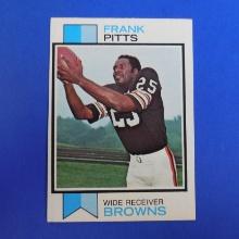 1973 TOPPS FOOTBALL #405 FRANK PITTS CLEVELAND BROWNS