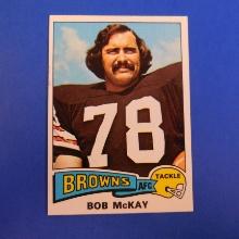 1975 TOPPS FOOTBALL #314 BOB MCKAY CLEVELAND BROWNS