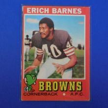 1971 TOPPS FOOTBALL #168 ERICH BARNES CLEVELAND BROWNS