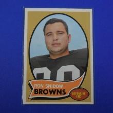 1970 TOPPS FOOTBALL #194 RON SNIDOW CLEVELAND BROWNS