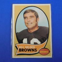 1970 TOPPS FOOTBALL #65 BILL NELSEN CLEVELAND BROWNS