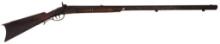 Nice Early Half Stock Percussion Rifle