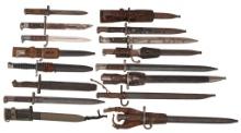 Miscellaneous Military Bayonets Lot of Sixteen (16)