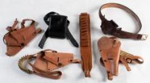 Lot of Good Quality Shoulder Holsters and Gun Belts