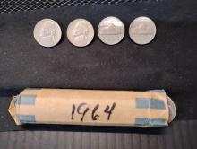 (41) 1964 USA NICKELS