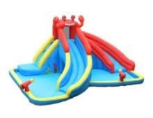 Inflatable Water Slide Crab Dual Slide, without Blower