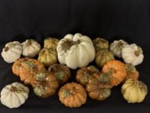 Variety of Pumpkin Decor