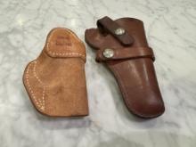 Set of 2 Hunter Leather Hunting Gun Holsters