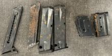 MISC MAGAZINES 22 AND 9MM HANDGUN