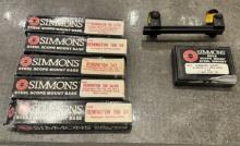 SIMMONS BASES AND RINGS FOR REMINGTON RIFFLES