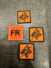 Lot of 4pcs of FR and HRC2 Replacement Garment Patch Set