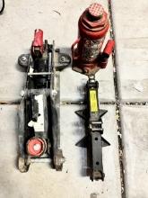 Set of Hydraulic Floor Jack and Bottle Jack