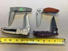 4- Lockback folding pocket knives