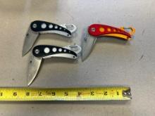 4- Folding Lockback Pocket knives