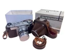 Brumberger 35 mm Camera, very little if any use, in original box