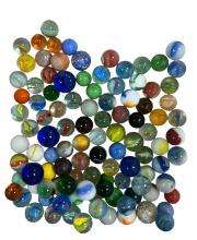 Marbles 100 + mixed lot with some vintage