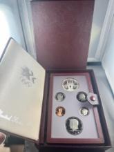 1984 US Prestige Proof Set w/ Olympic Dollar